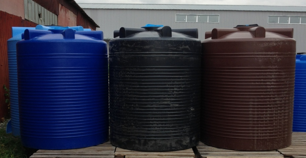 Емкость цилиндрическая ЕЗПИ ЭВЛ 2000 л. вертикальная (1400x1400x1650см;синий) - арт.559598