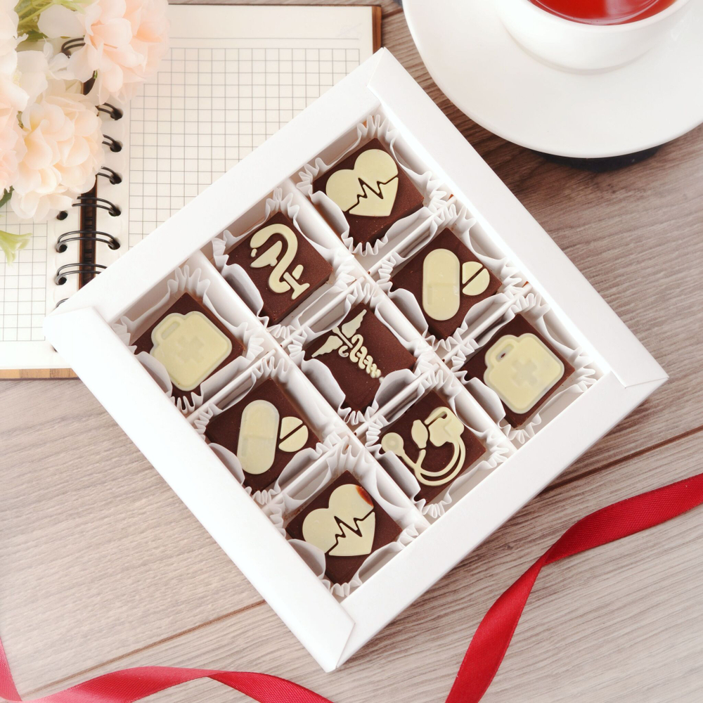 Набор "Врачу" из молочного шоколада