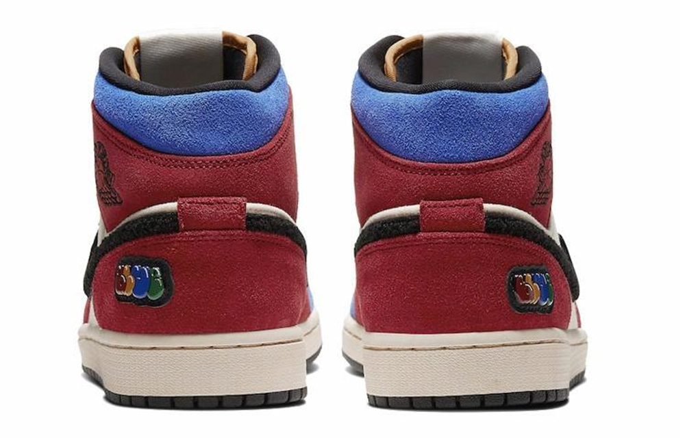 Кроссовки Blue The Great X Jordan Air Jordan 1 Mid Fearless