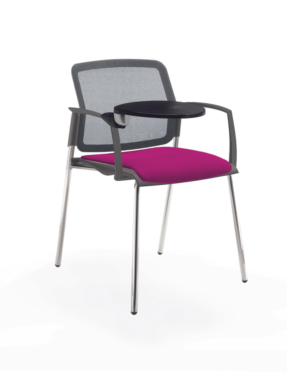 Movie стул со спинкой-сеткой и мягким сиденьем