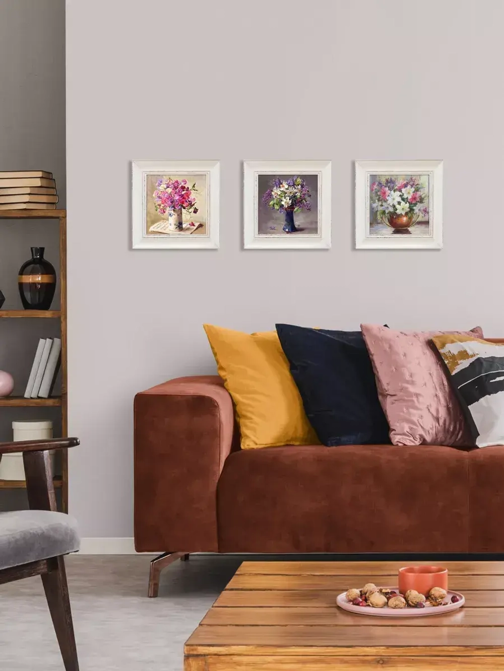 Картина на стену интерьерная на холсте 27*27 см