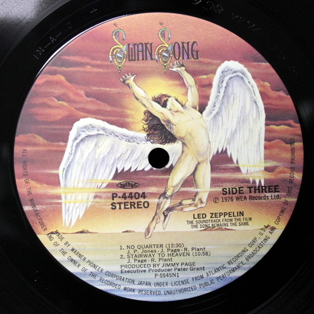 Led Zeppelin / The Song Remains The Same (2LP)