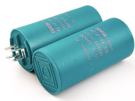 Пусковой конденсатор 40мкФ 450в клеммы / CBB60 / FARATON