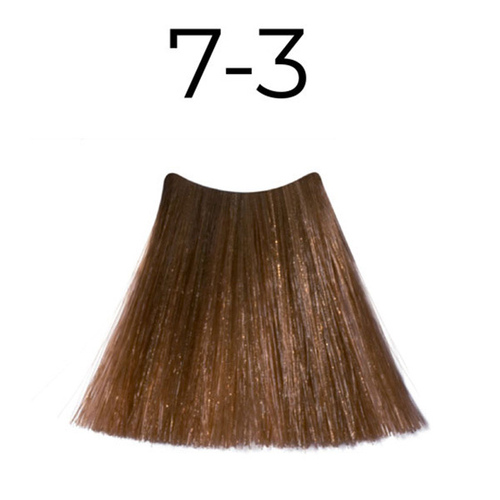 Стойкая безамиачная крем-краска для волос Оттенок 7.3 Натуральный золотистый блондин KEEN Velvet Permanent Colour Ammonia Free Mittelblond Gold 100мл