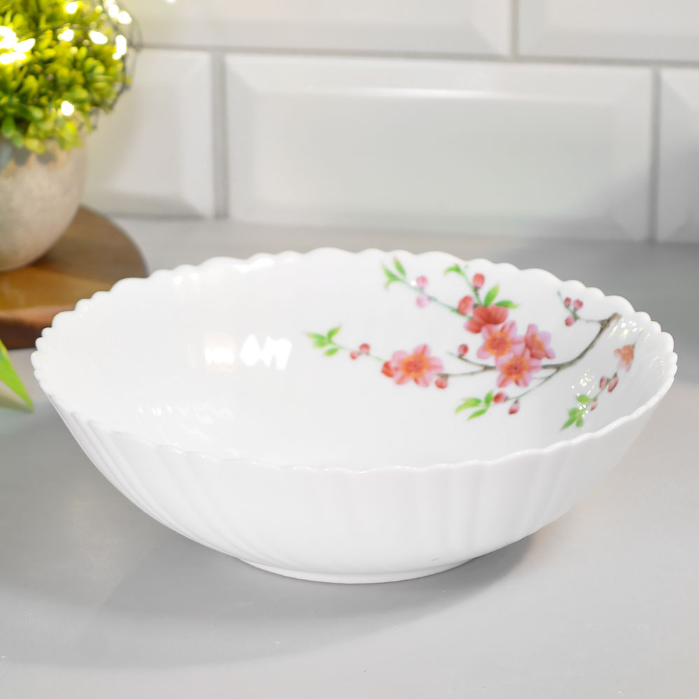 Столовый набор 13 предметов "Флора", стеклокерамика, Jewel 6933