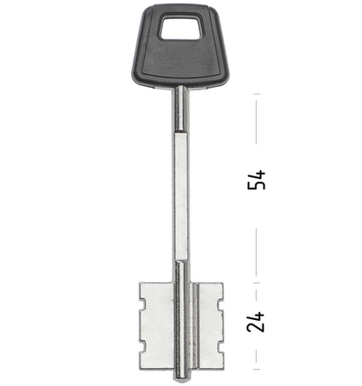 Заготовка сувальдного ключа 13025 CIZ9DP