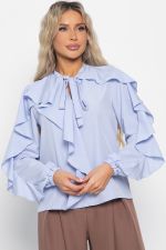 Блуза Дыхание весны (голубая) Б14925-5М LT Collection