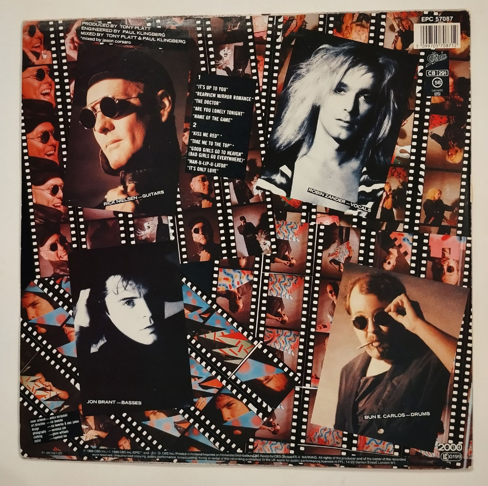 Винтажная виниловая пластинка LP Cheap Trick The Doctor (Holland 1986)