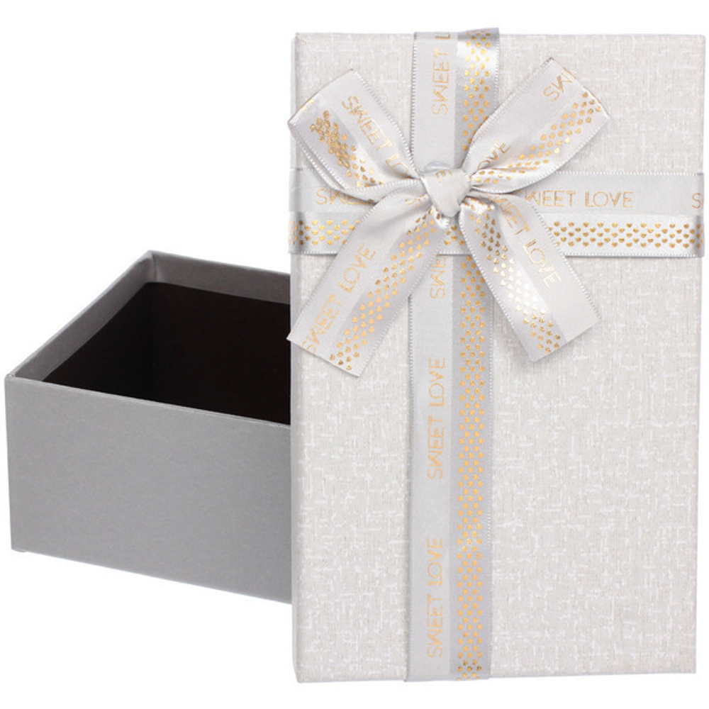 Коробка подарочная «Нежная тайна» 19*12*6,5 см, белый
