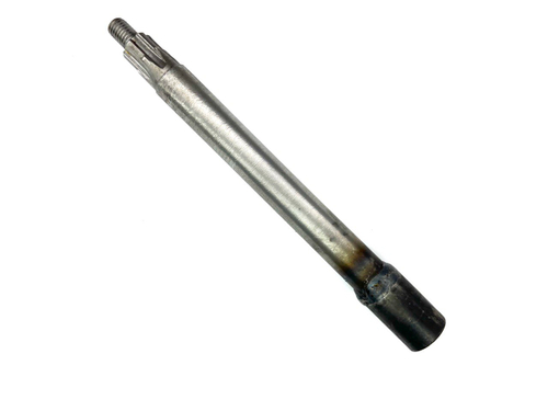 Вал левой трансмиссии роторной косилки КРЗ к минитрактору L=210 мм SK