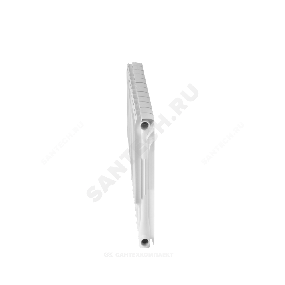 Радиатор алюминиевый AL 500/78 S19 4 секции Qну=492 Вт RAL 9016 (белый) Benarmo