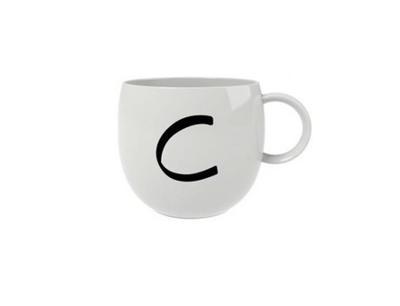 Like. by Villeroy&Boch Кружка Буквы 400 мл C 10-1620-6102