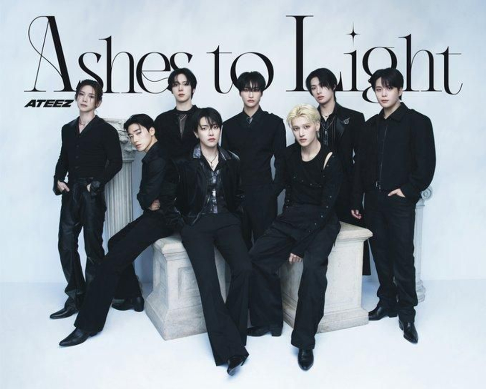 Альбом ATEEZ - ASHES TO LIGHT JAPAN 2nd FULL Album STANDARD Edition