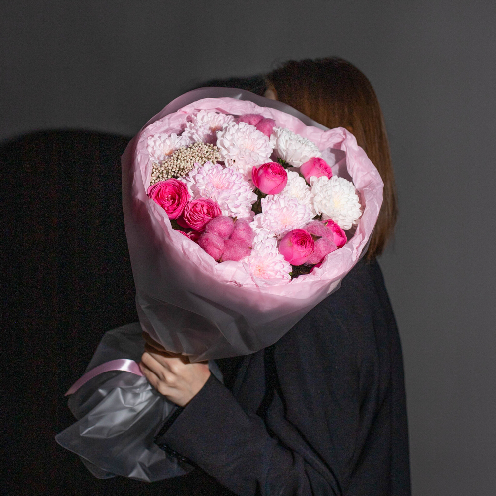 Букет цветов Розовое утро