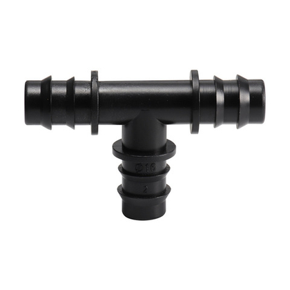 Тройник для капельной трубки 16мм., 10 штук.