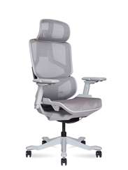 Кресло офисное  Cooper gray  серый пластиксеребряный пластик