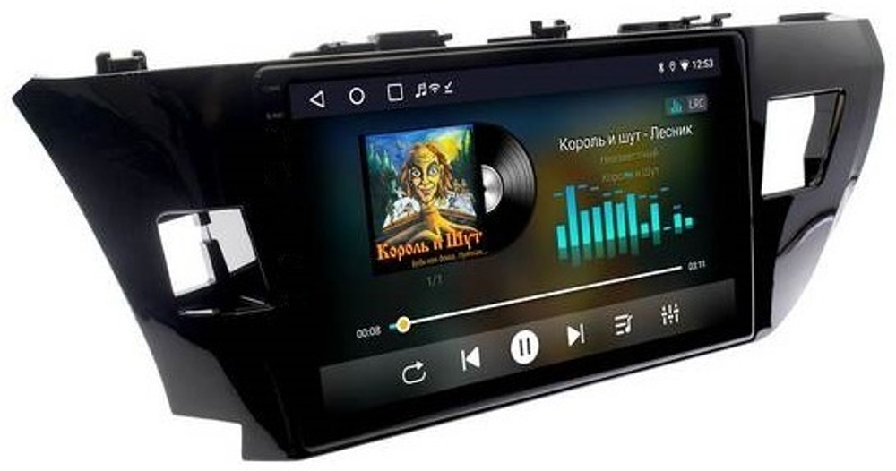 Магнитола для Toyota Corolla E180 2012-2016 - Vaycar VA77U-0003-2K на Android 13, 8-ядер, 2K QLED, ТОП процессор, CarPlay,4G SIM-слот