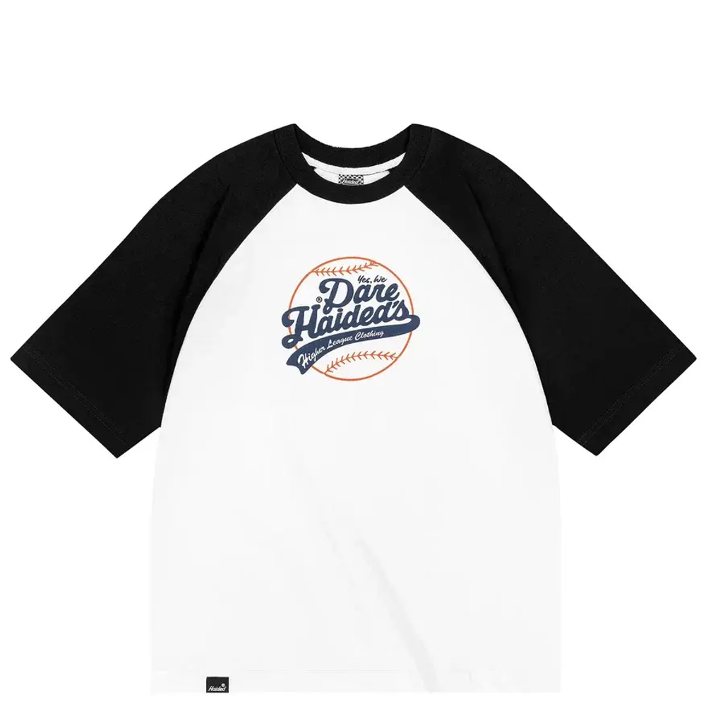 Футболка DARE BSBL HW TEE wht/blk