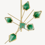 Ceiling design lamp  Harlow small by Gabriel Scott (Emerald)