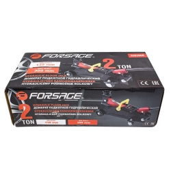 Домкрат подкатной гидравлический 2т (h min 135мм, h max 300мм) Forsage F-TA82008