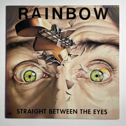 Винтажная виниловая пластинка LP Rainbow Straight Between The Eyes (Japan 1982) (No Obi) Power