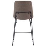 Стул полубарный niels, рогожка, темно-коричневый