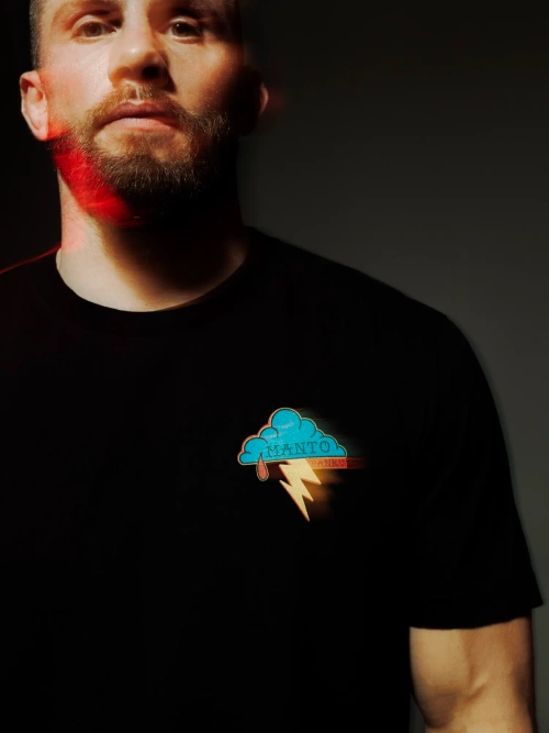 Футболка MANTO x Panku EAGLE чёрная