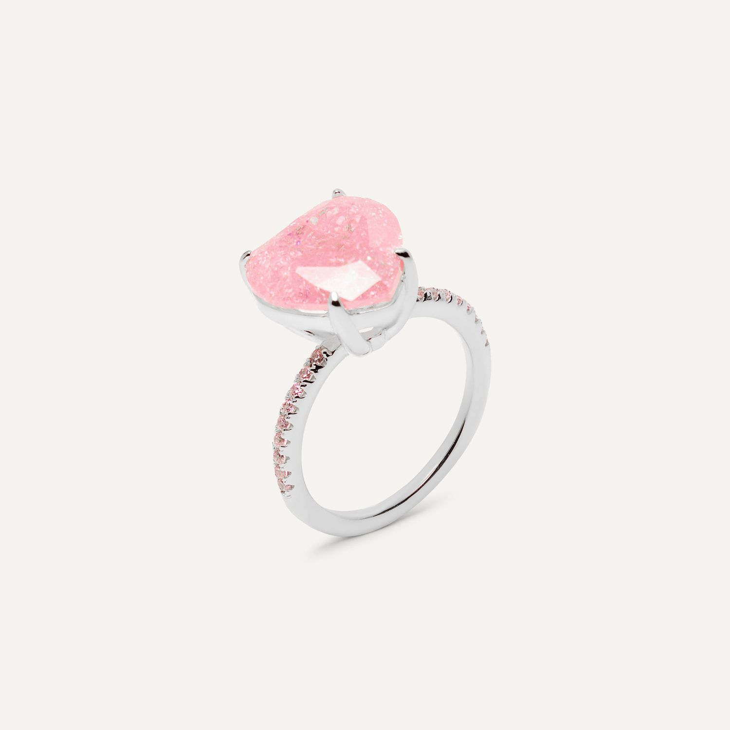 Кольцо Sex in the City Ring Silver Candy - October