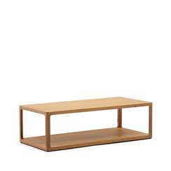 Журнальный столик из массива дуба Maymai 140x70 см