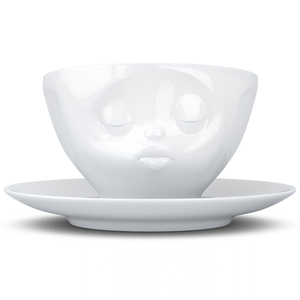 Чайная пара kissing, 200 мл, белая