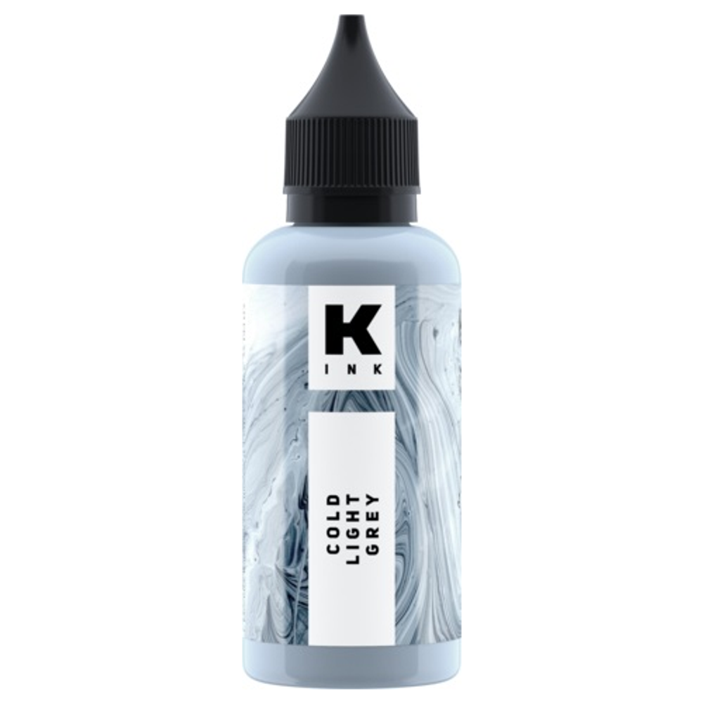 Холодный Серый Светлый КРАСКА Tattoo Ink , 50мл