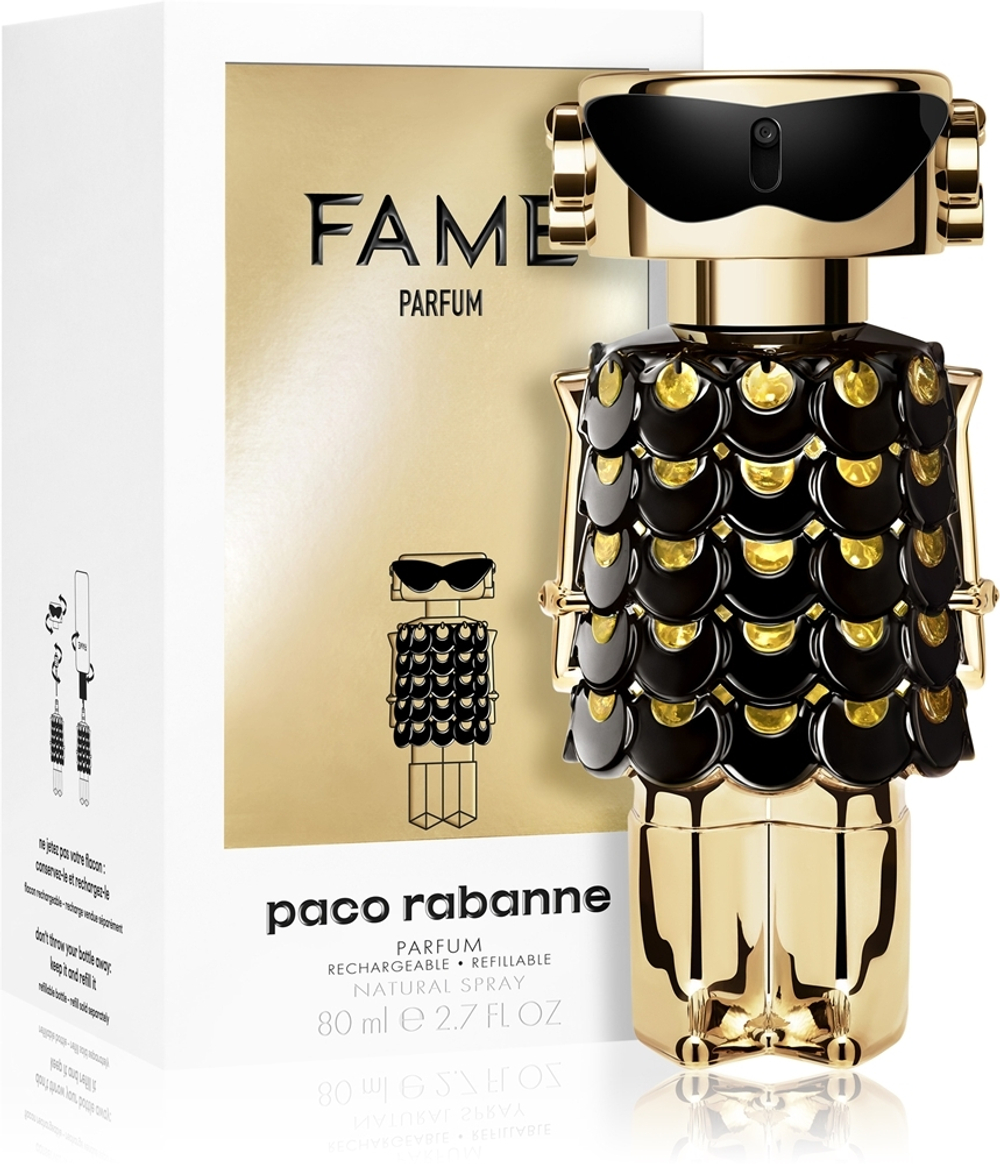 Rabanne Fame Parfum Многоразовые духи для женщин