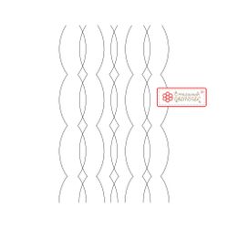 Линейка для стежки №20, 3 мм (арт. Y20)