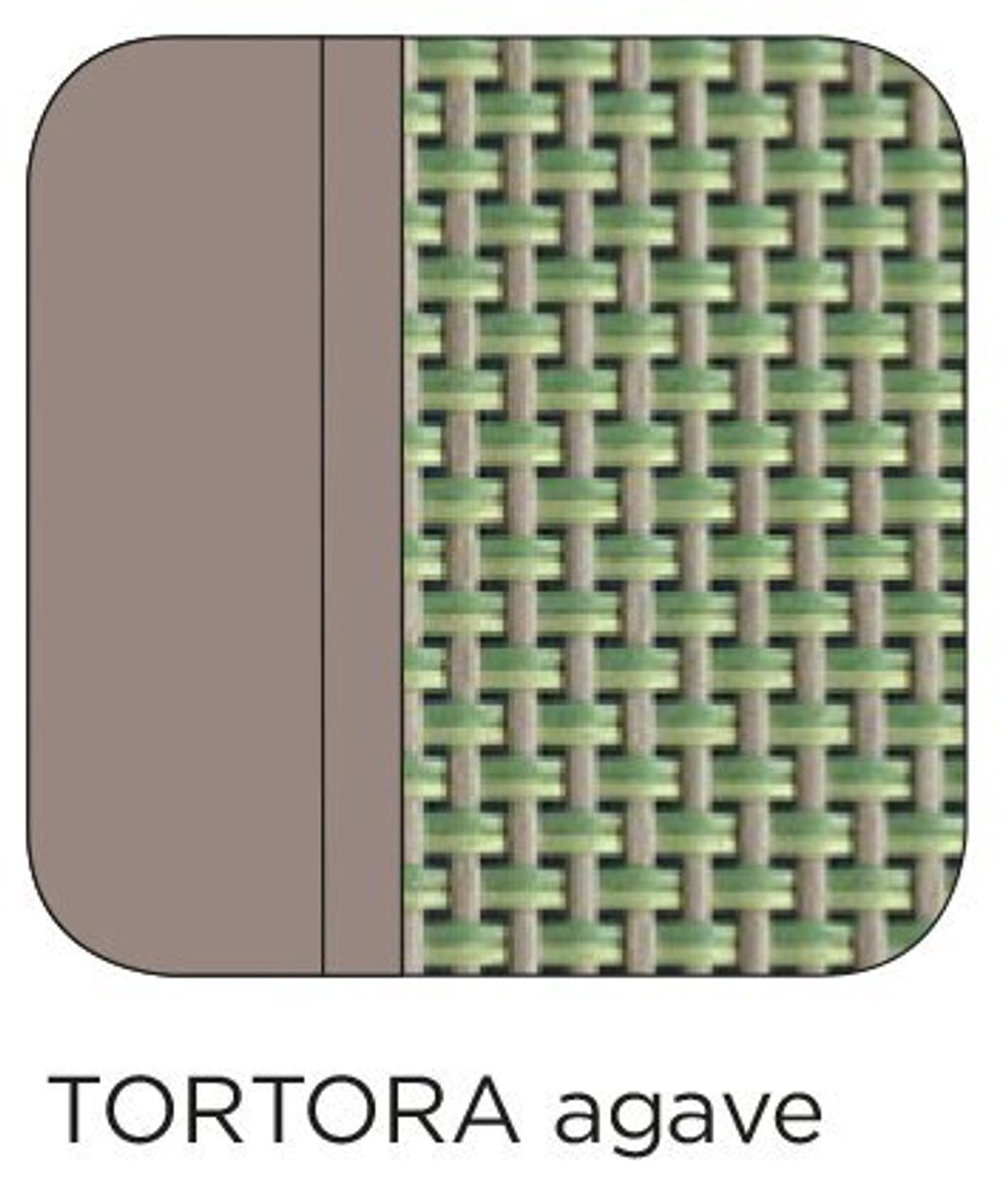 Шезлонг-лежак пластиковый Nardi Atlantico, тортора, агава