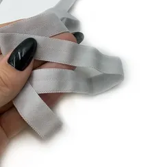 Бейка отделочная светло-серая 15 мм (цв. 166), Lauma