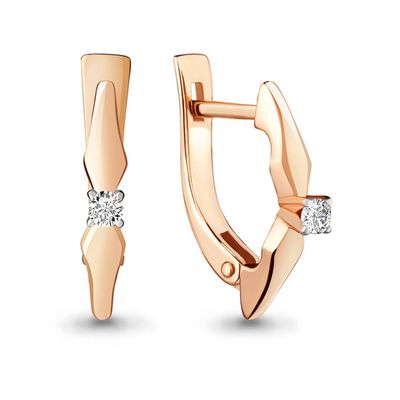 940011к Серьги из Золота с бриллиантами