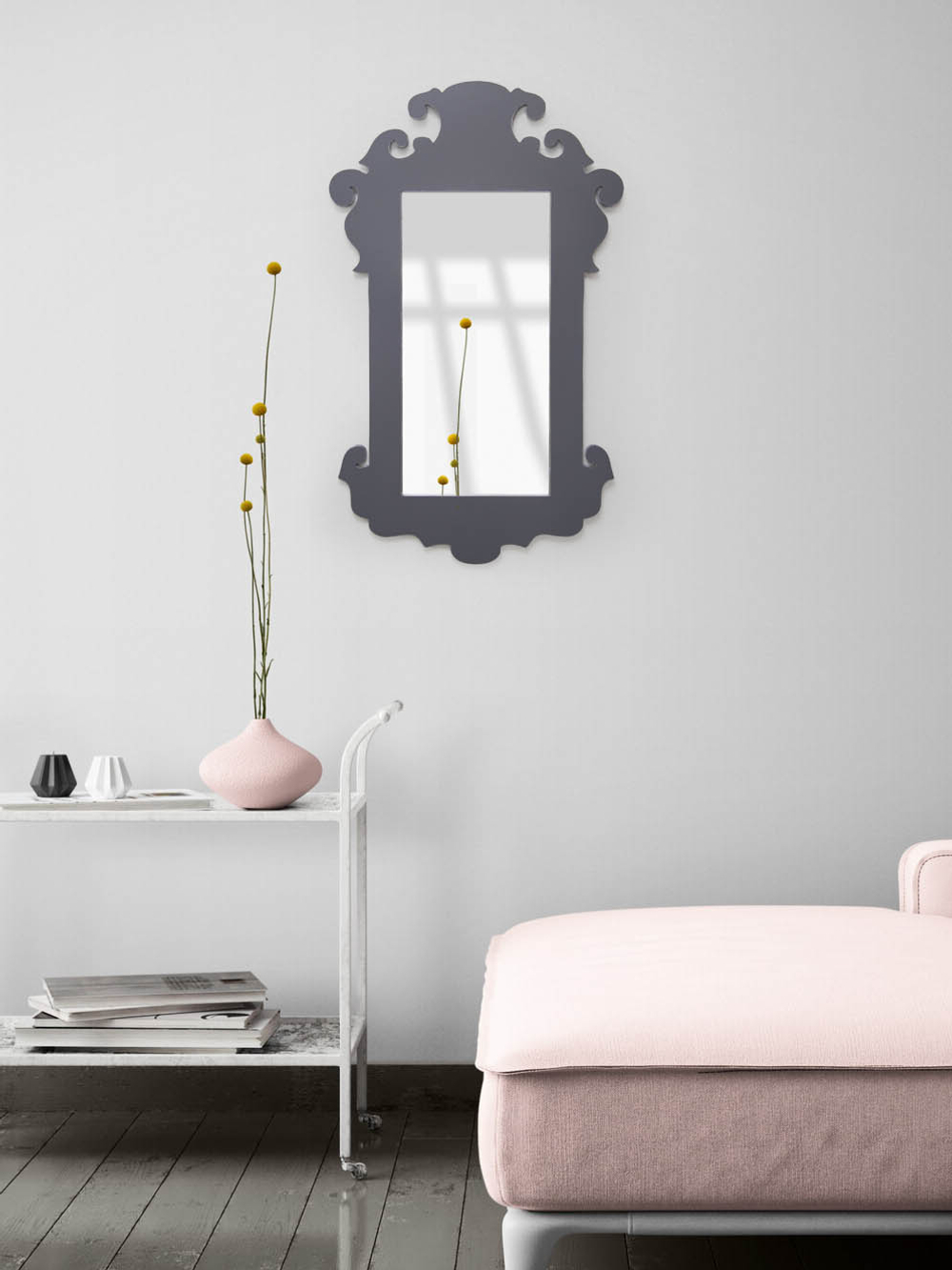 Зеркало интерьерное настенное в раме