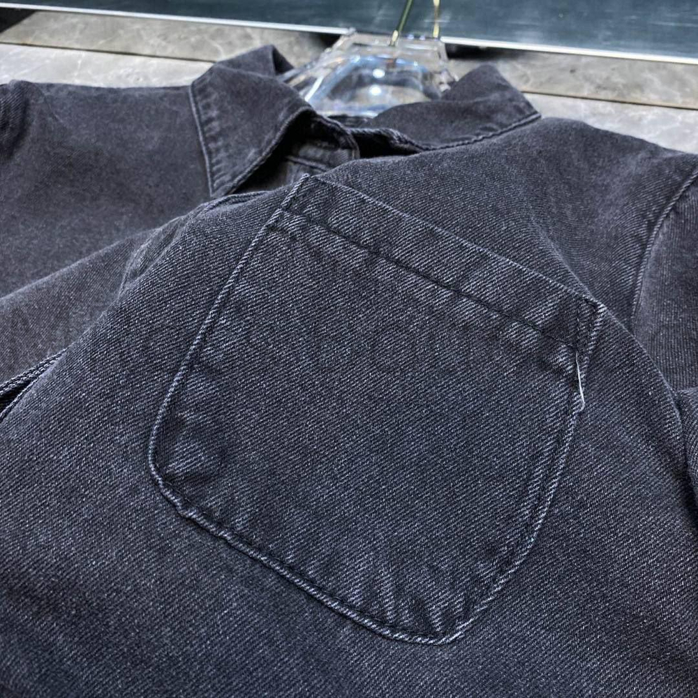 Джинсовая рубашка Chrome Hearts