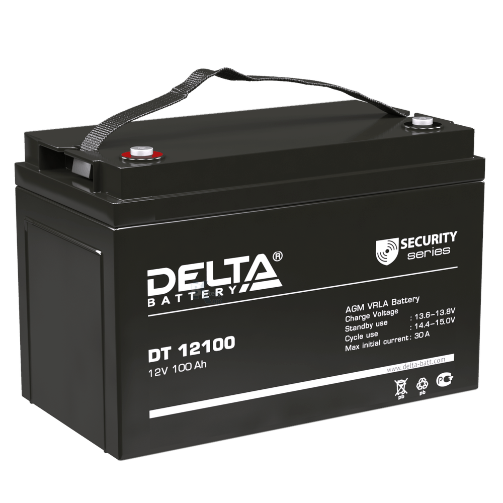 Аккумулятор Delta DT 12100 (AGM)