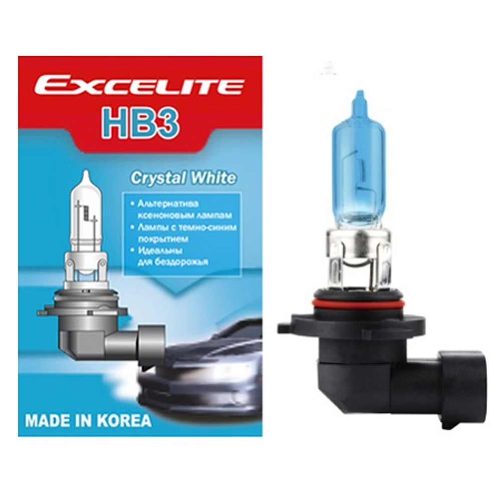 Лампа HB3 9005 65W 12V CW P20d Excelite холодный свет