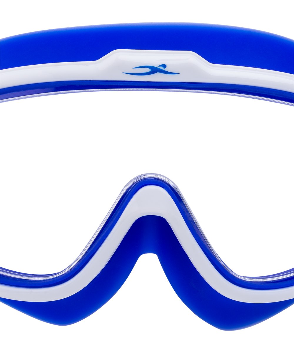 Очки-маска для плавания Vision Blue, подростковый