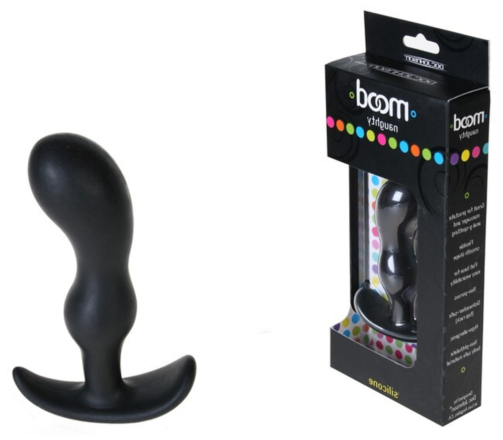 Анальная пробка для ношения Mood Naughty (medium) (Цвет: черный)