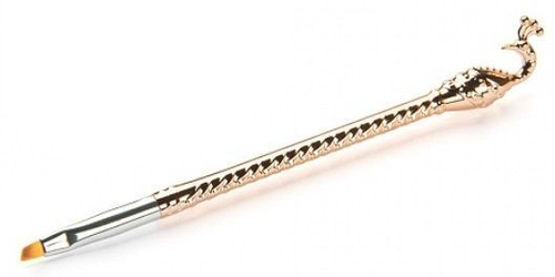 Кисть для геля скошенная Жар-птица TNL