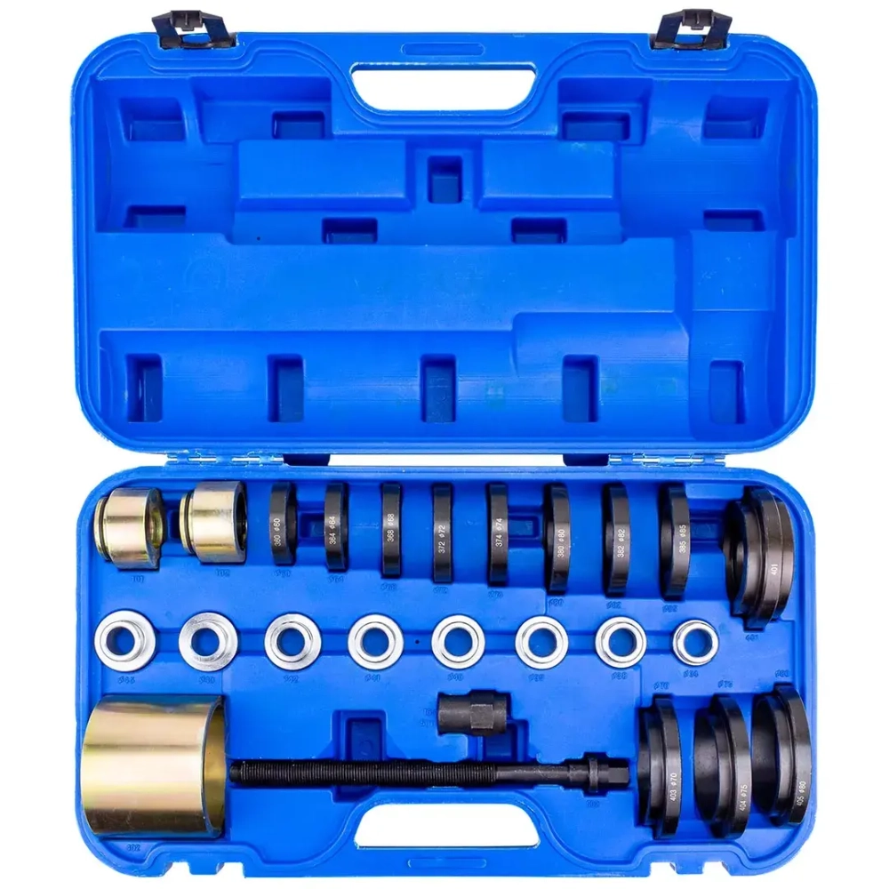 Набор инструментов для замены ступичных подшипников 25пр.(размеры ?60-85мм), в кейсе RockForce##Rock FORCE RF-927T1