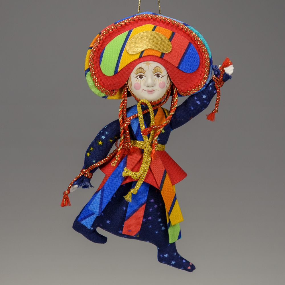 Ёлочная игрушка Арлекин