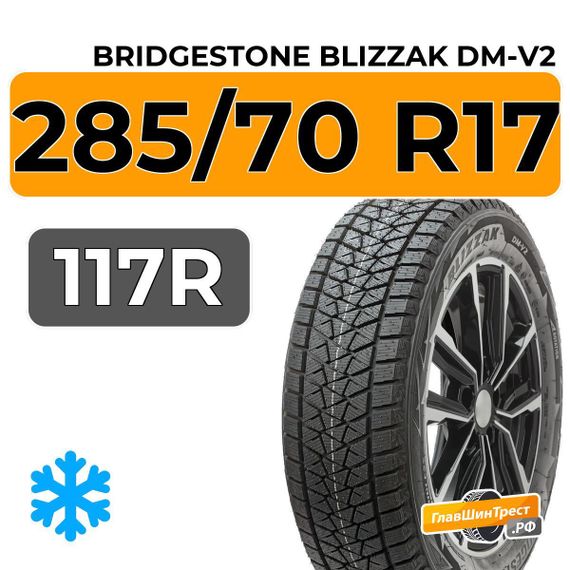 Bridgestone Blizzak DM-V2 285/70 R17 117R