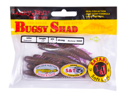 Мягкая приманка Lucky John BUGSY SHAD 3.9" (100 мм), цвет S13, 5шт.