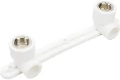 Водорозетка TEBO сварка ВР 20*1/2" белая 35332