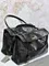 BALENCIAGA RODEO HANDBAG с крокодиловым тиснением, черная