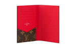 LOUIS VUITTON Passport Cover Colormania Red
